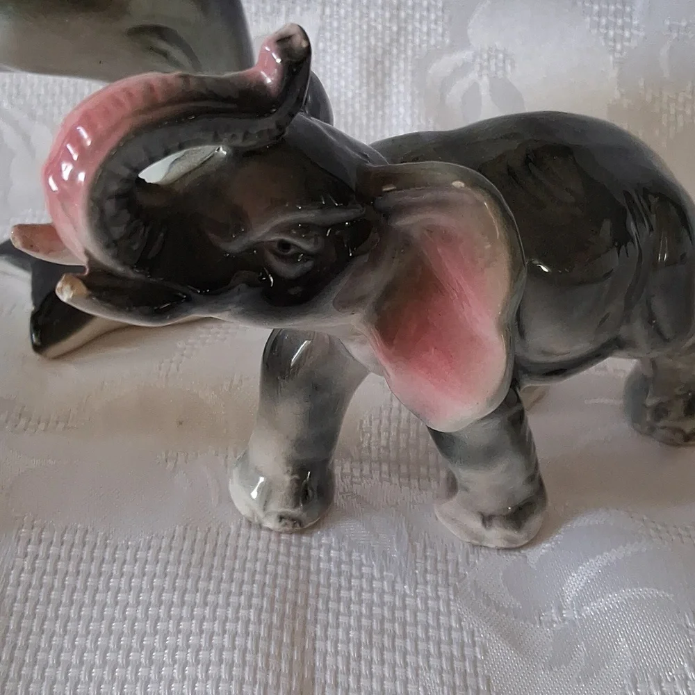 Ceramic Animal Figurines Set
